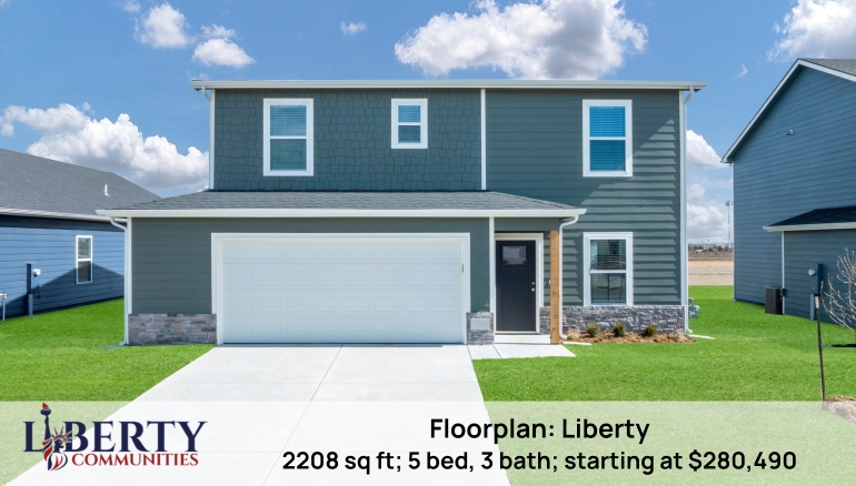 Liberty B front Liberty Communities